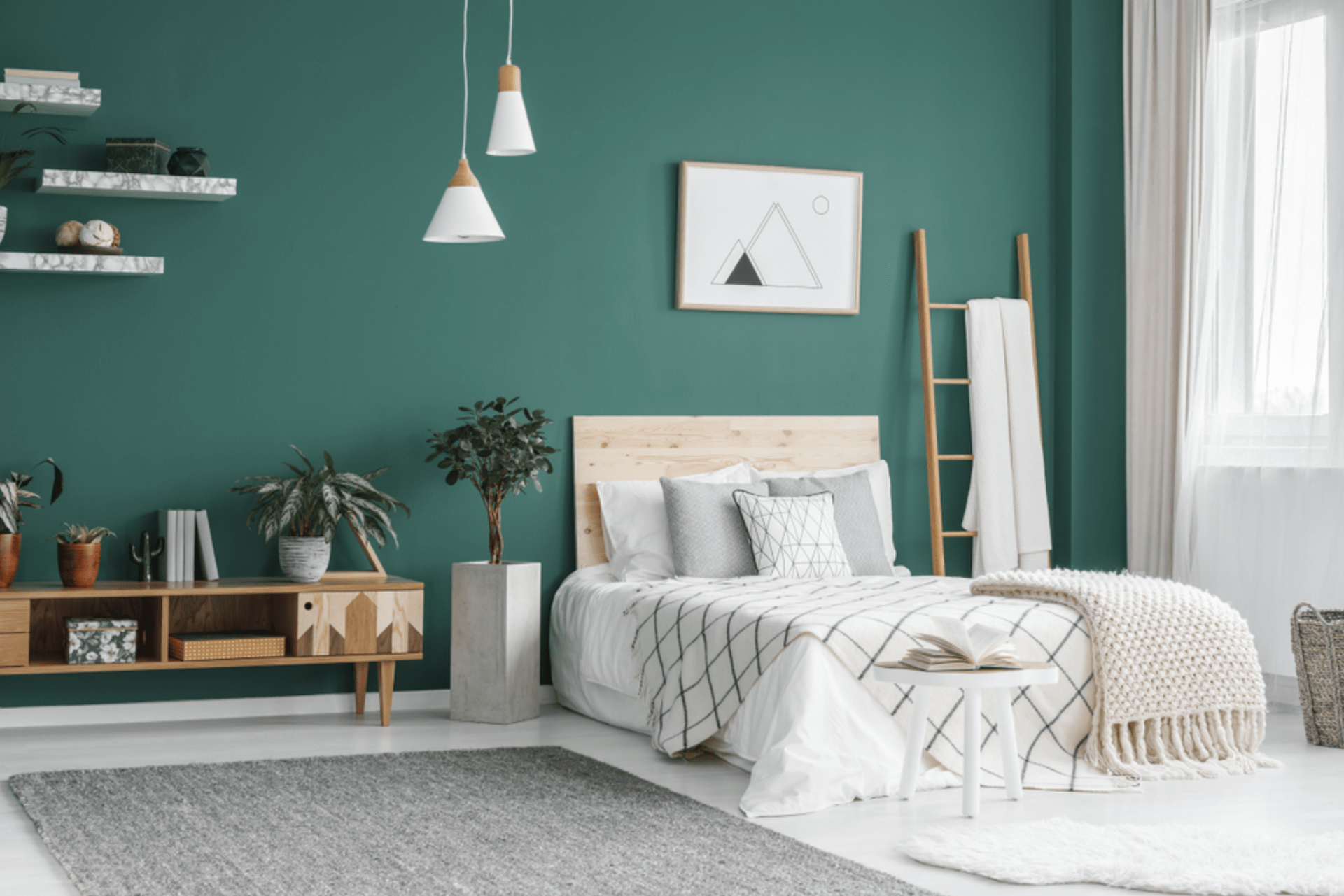 Amueblar e iluminar el dormitorio de manera sostenible